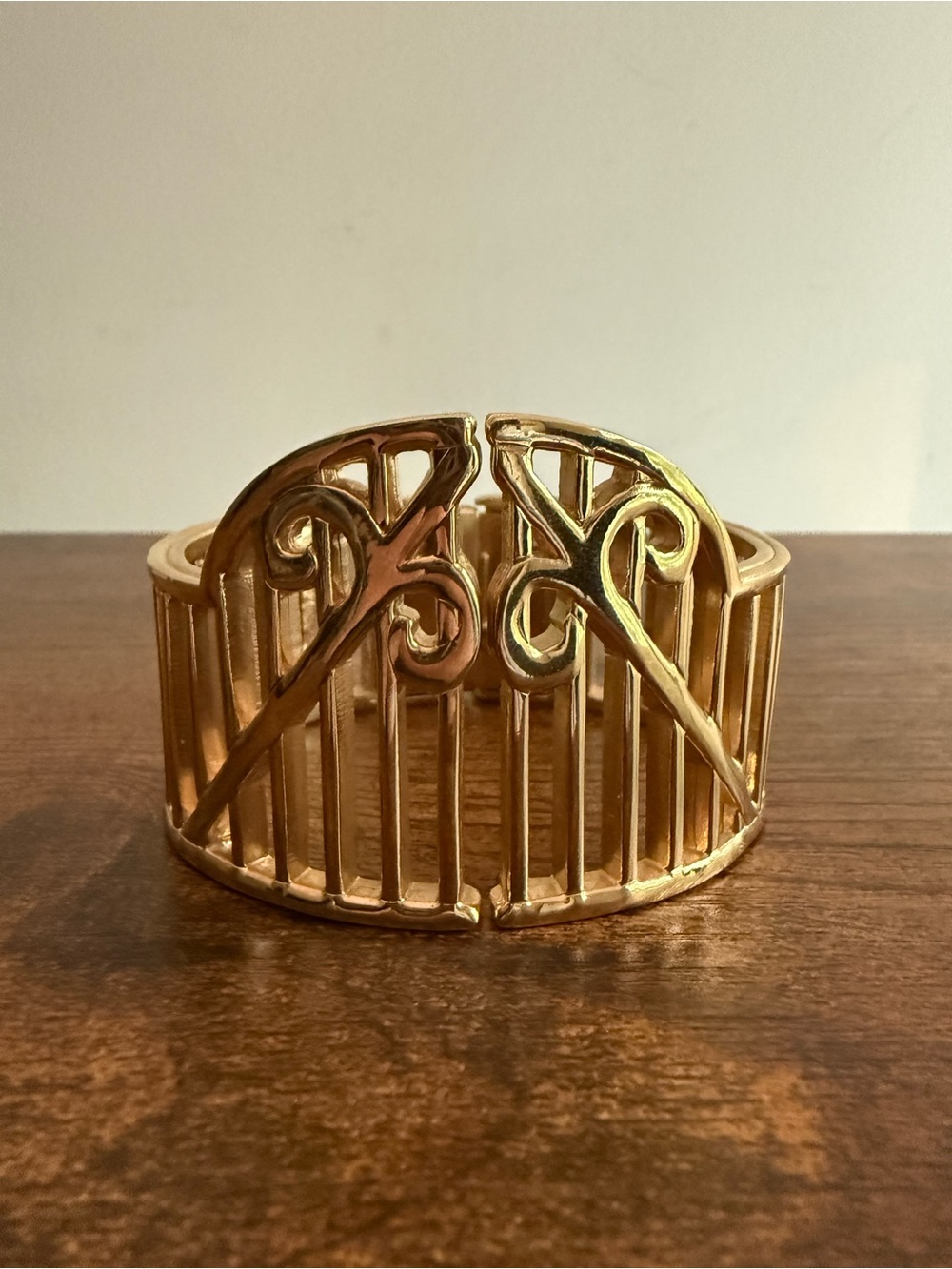 Givenchy Gate Motif Cuff Bracelet